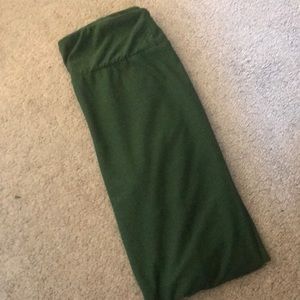 Emerald green lularoe leggings